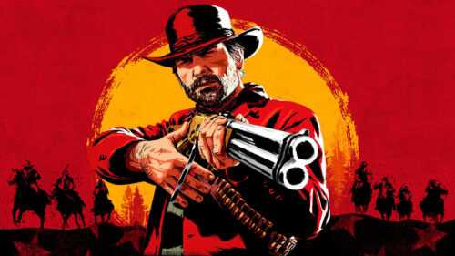 Wallpaper Red Dead Redemption 2 poster artwork 4K Games 18204