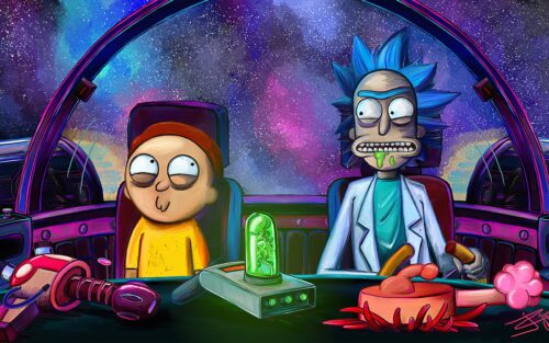 Rick and Morty 4k Wallpaper