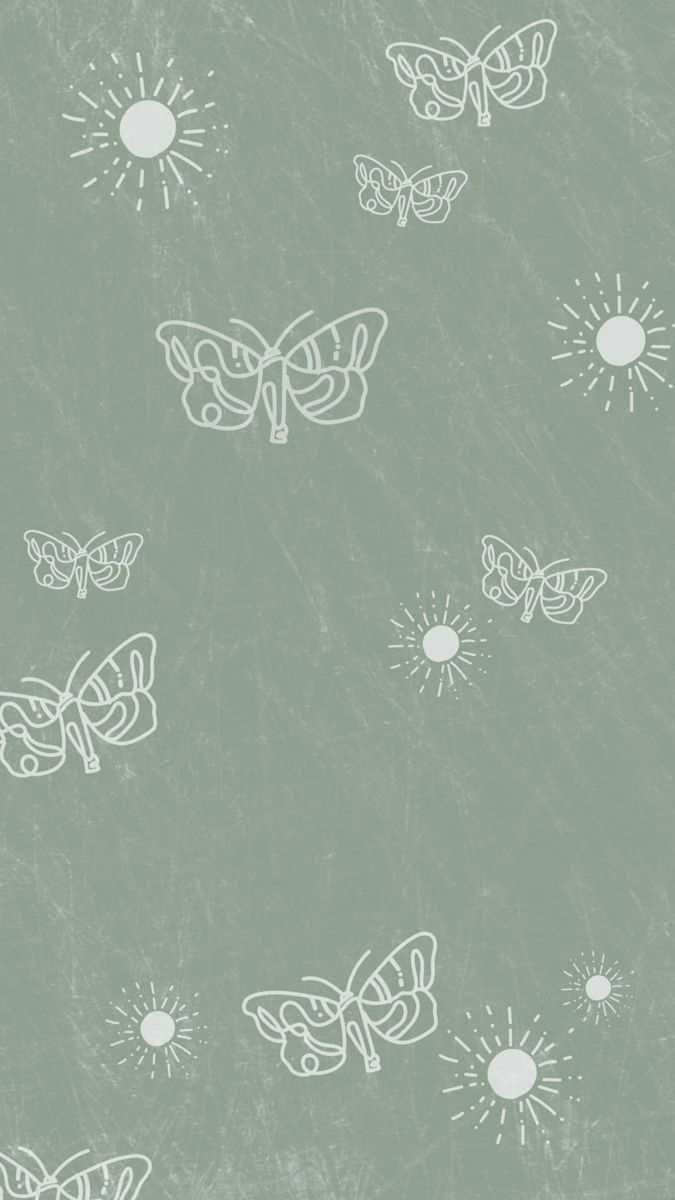 Sage Green Aesthetic Wallpaper - NawPic