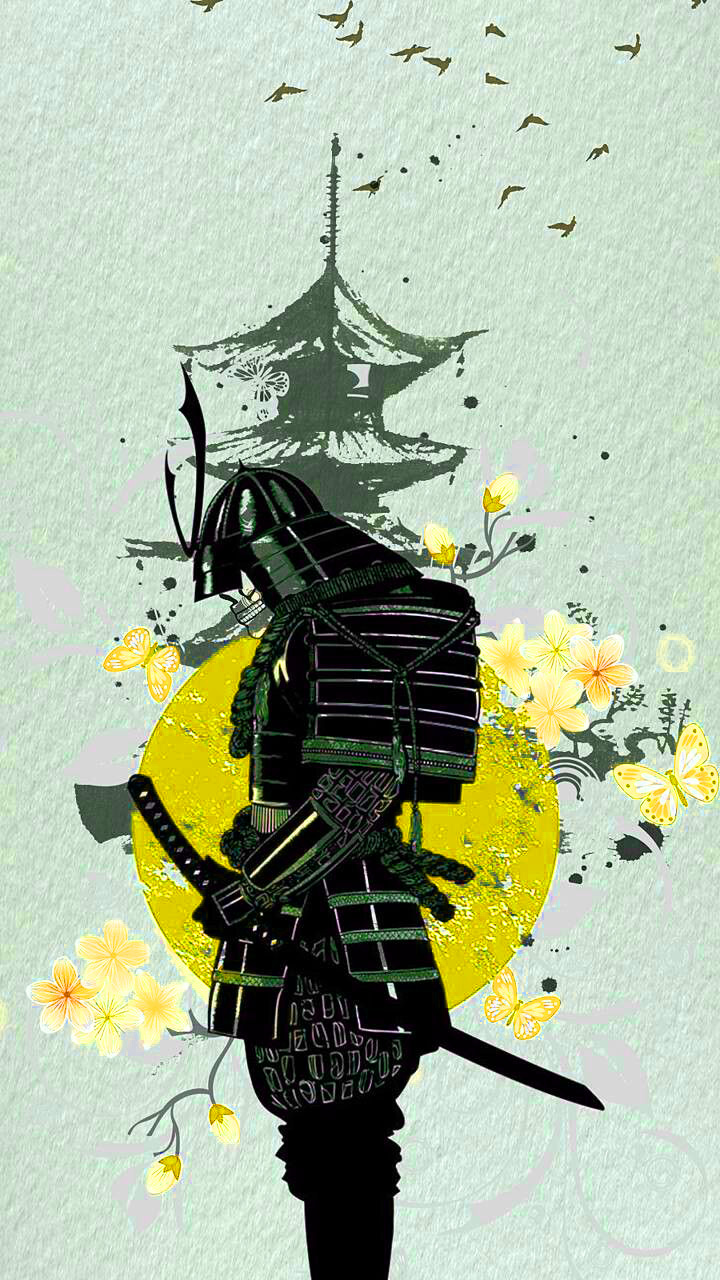 Samurai Warrior Forest IPhone Wallpaper  IPhone Wallpapers  iPhone  Wallpapers  Samurai wallpaper Japanese art samurai Samurai warrior