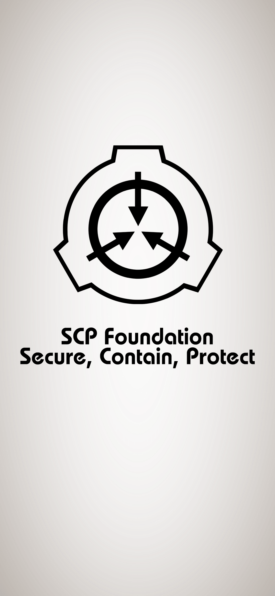 scp wallpapers i made for my phone clear version that you can download   rSCP