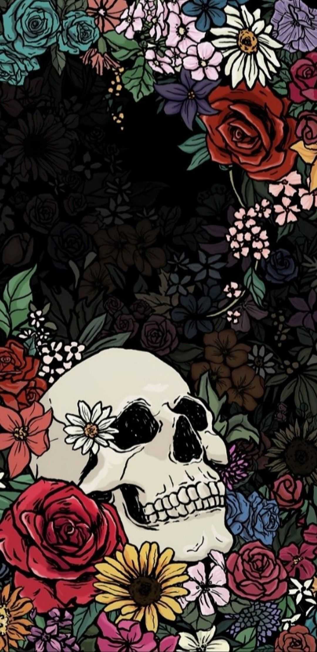 10 Halloween Skeleton Iphone Wallpaper