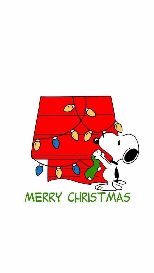 Snoopy Christmas Wallpaper - NawPic