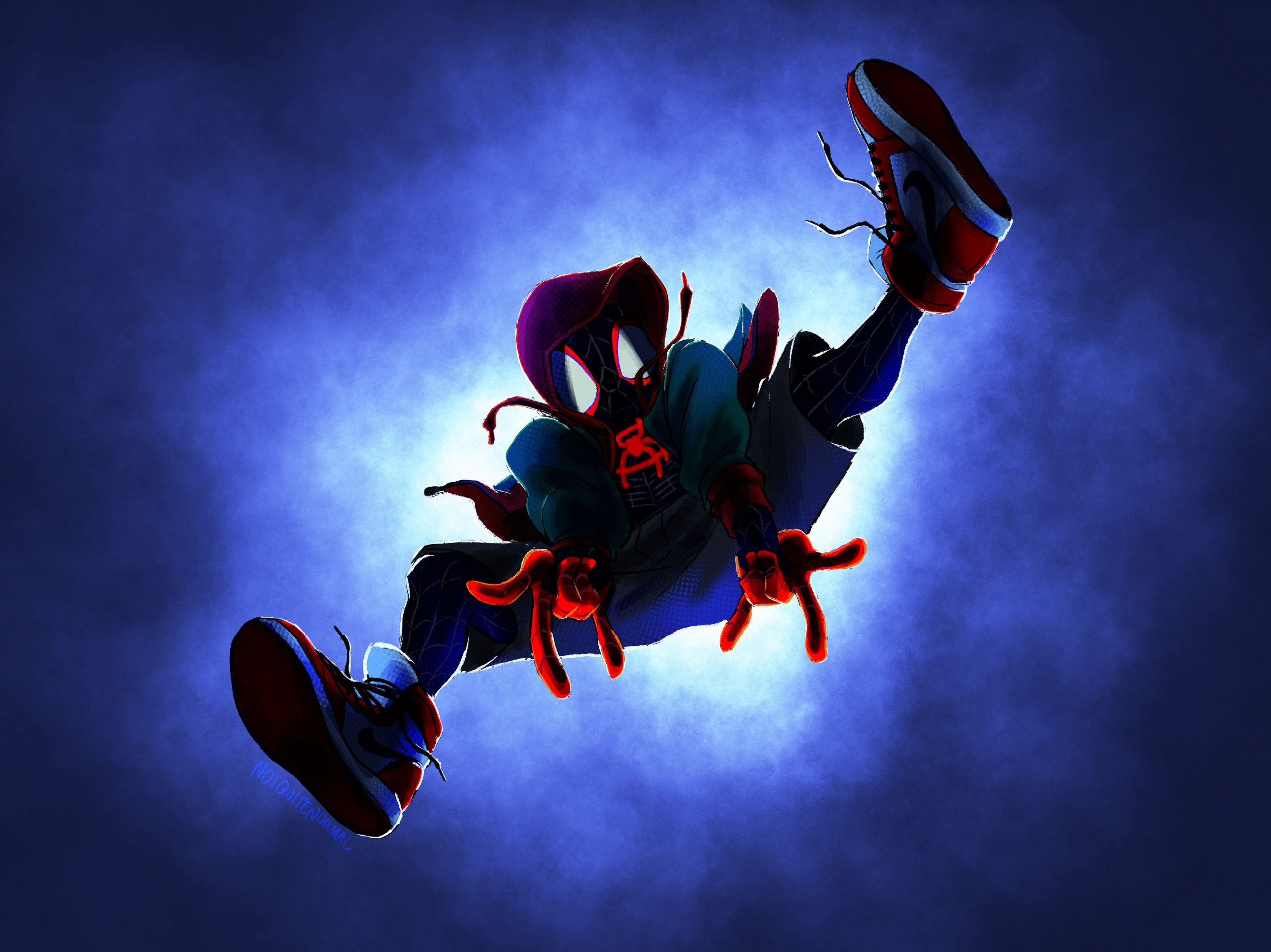 Spider Man Into The Spider Verse Wallpaper - NawPic