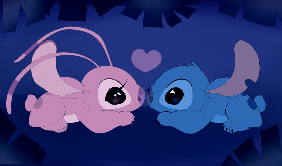 Stitch and Angel Phone Wallpaper by MikoHon3y3a3y on DeviantArt