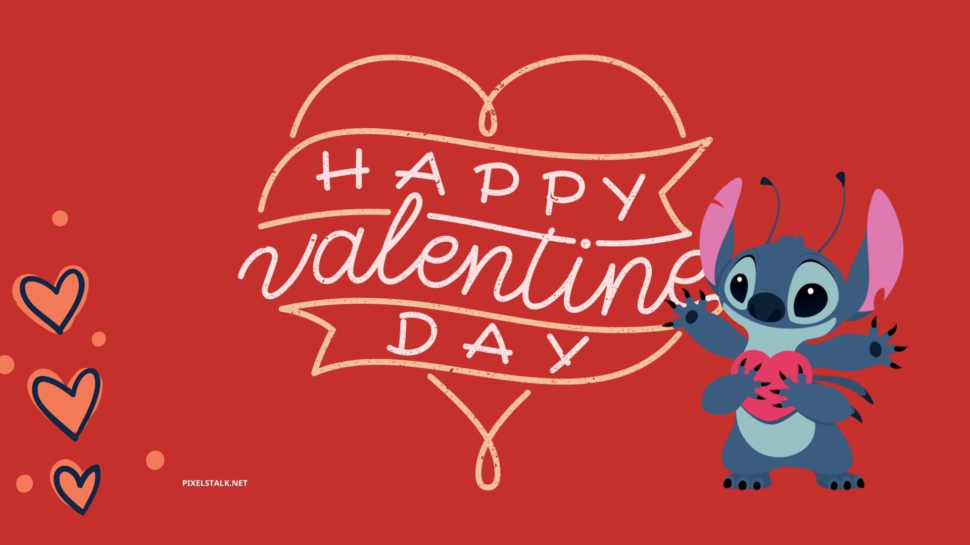 Stitch Valentine Wallpaper