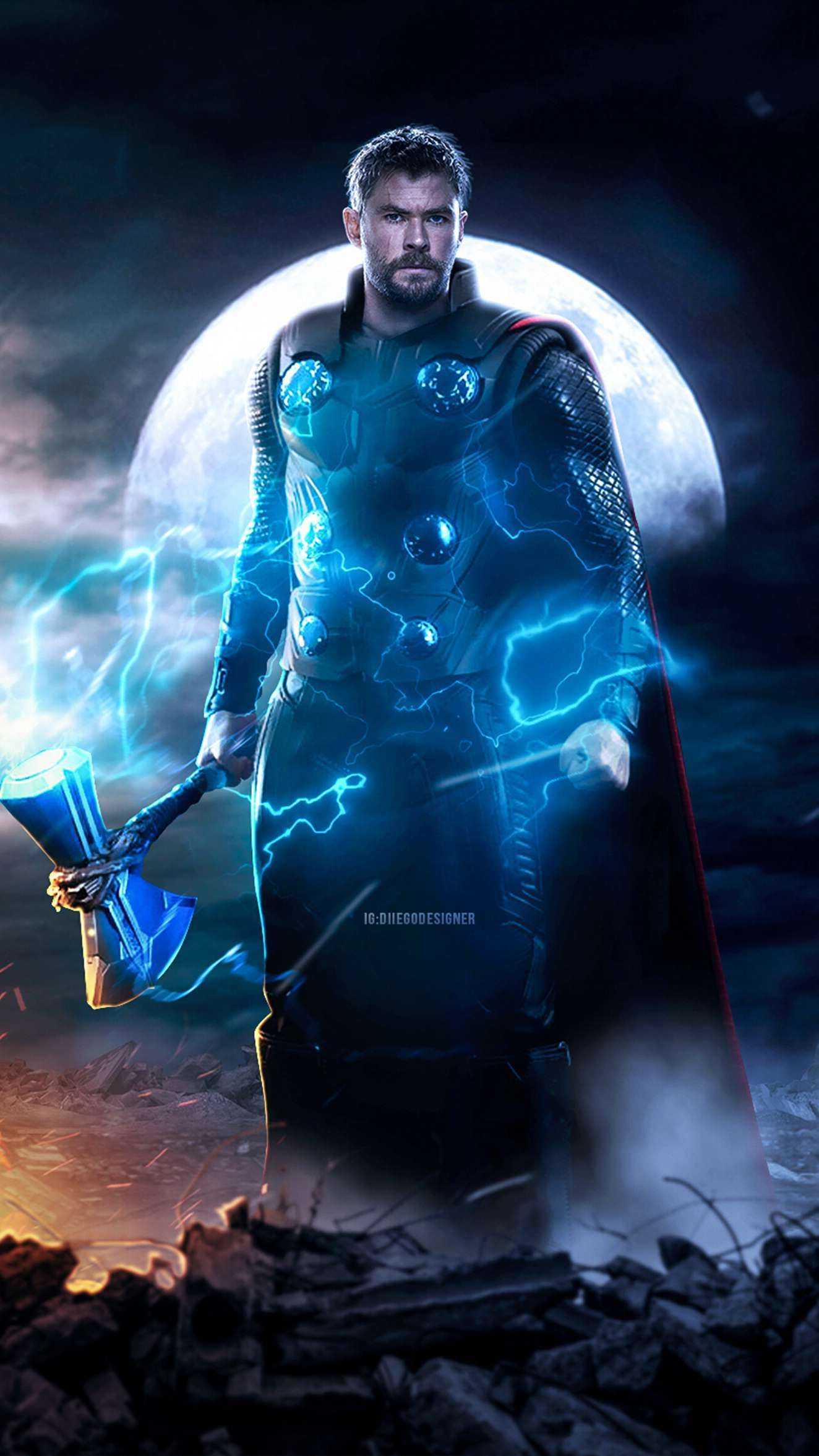 Thor Love and Thunder Character Poster Wallpaper 4k Ultra HD ID10092