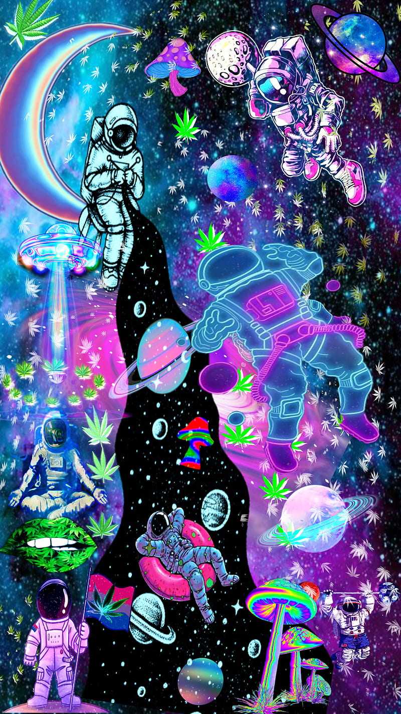 Trippy Alien on Zen Hipster Alien HD phone wallpaper  Pxfuel