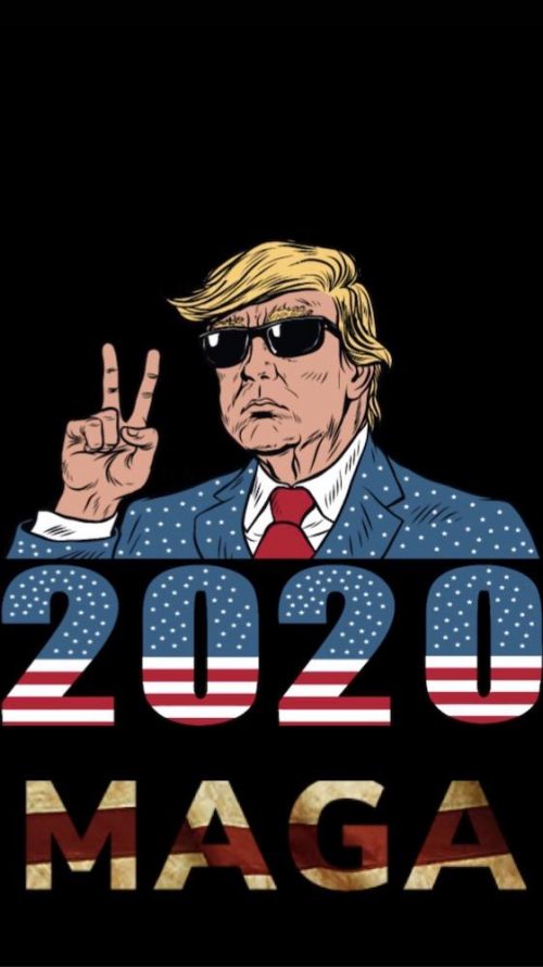 Trump 2020 Phone Wallpaper