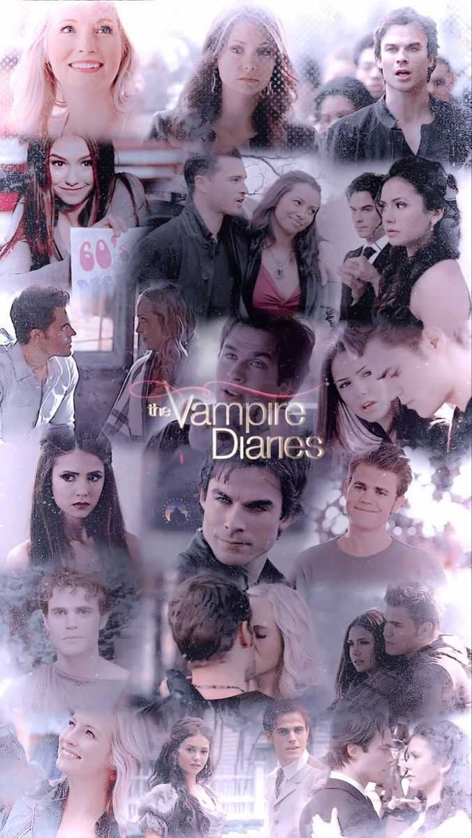 Vampire Diaries Collage Wallpaper