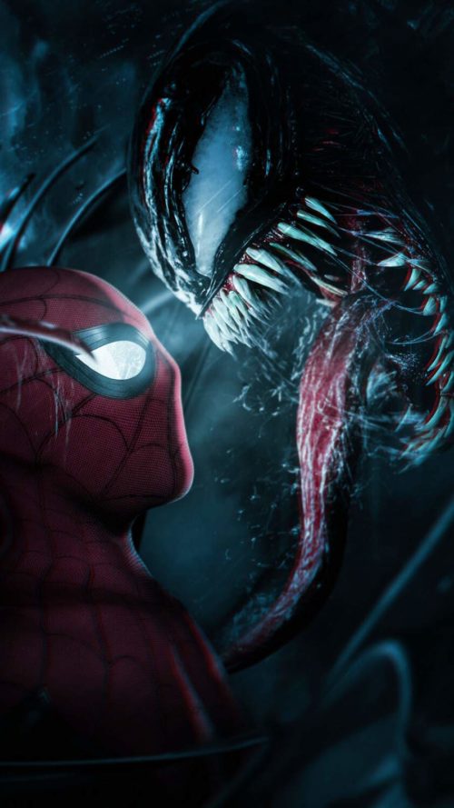 Venom Spiderman Wallpaper