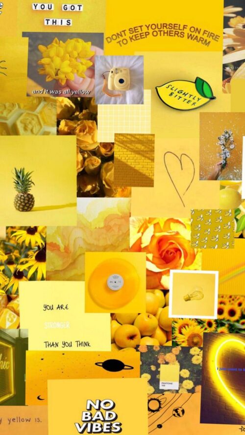 Yellow Aesthetic Wallpaper